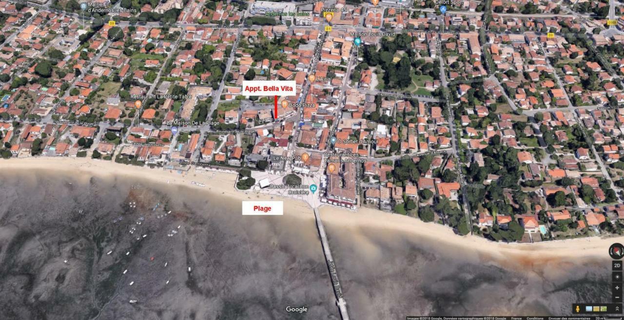 Appt. Bella Vita - Andernos Les Bains, Au Coeur Du Bassin D'Arcachon Exterior photo
